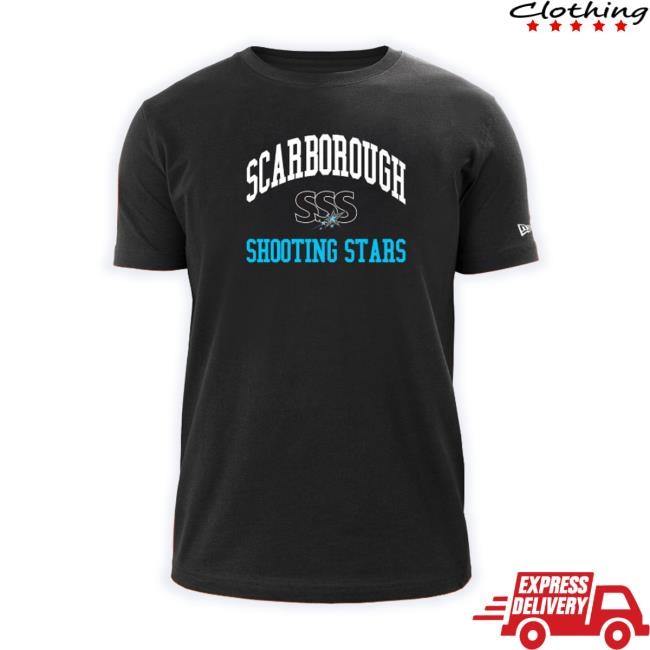 Trending Scarboroughshootingstars Store Black Collegiate Sss Shirts