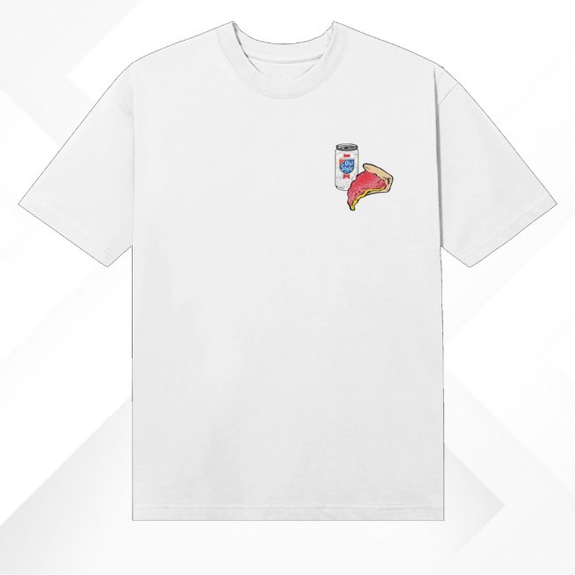 Old Style Beer Store Color Pizza & Bar Tee