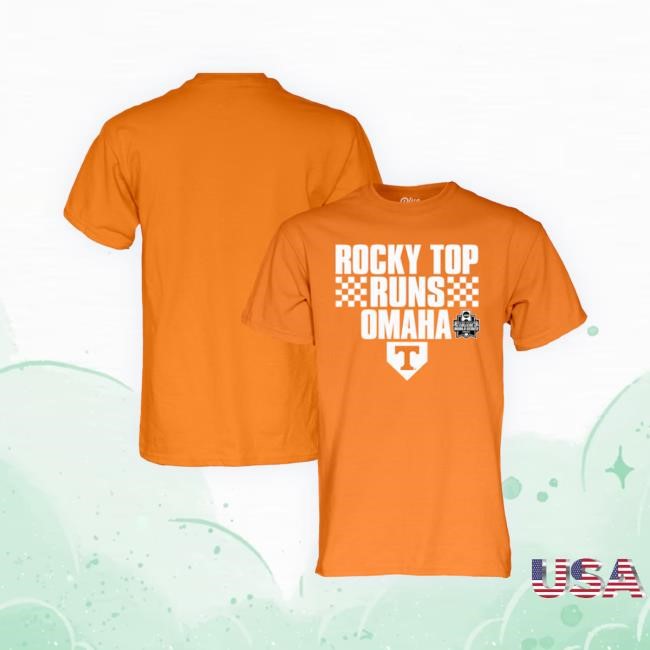 Men's Blue 84 Tennessee Orange Tennessee Volunteers 2024 Ncaa Men's Baseball College World Series Champions Rocky Top Runs Omaha Funny Shirt