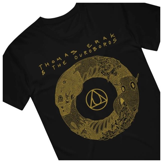 Equal Vision Merch Shop Store Official Thomas Erak & The Ouroboros Album Black Tee