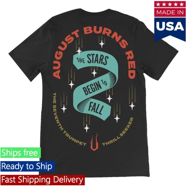 August Burns Red Tour Merch Store Stars Begin To Fall Sweatshirt