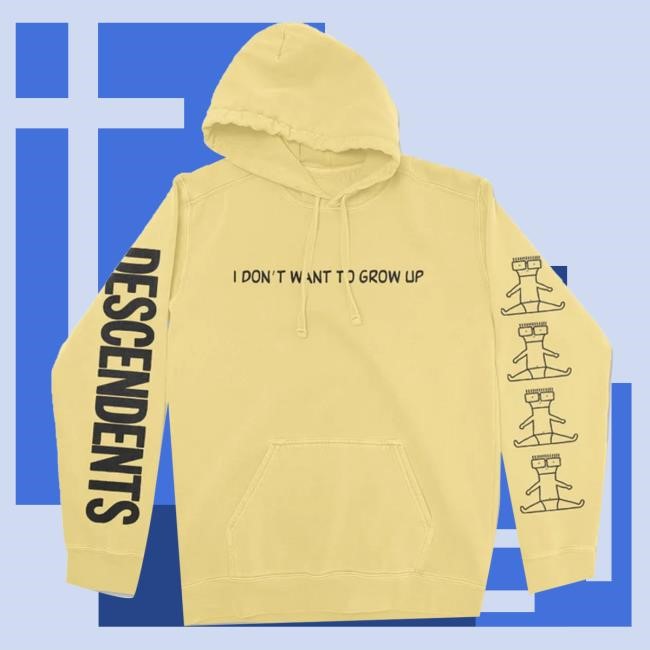 Descendents Merch I Don't Want To Grow Up Pullover Limited Shirt