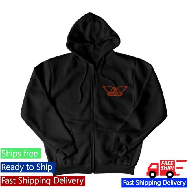 Trending Tour '77 Zip Sweater Aerosmith Shop Merch Store