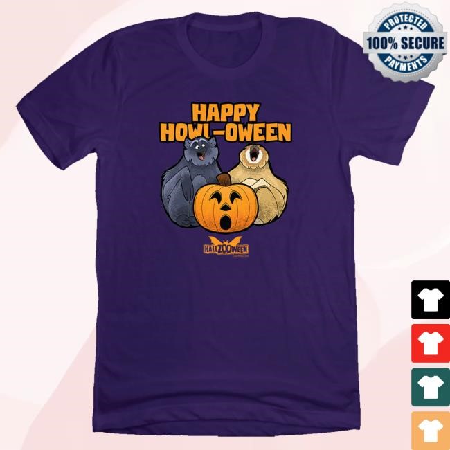 Cincy Shirts Merch Happy Howl-Oween Gibbons Crewneck Sweatshirt
