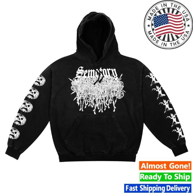 Trending Haunted Mound Merch Sematary Logo Hoodie Sweatshirt