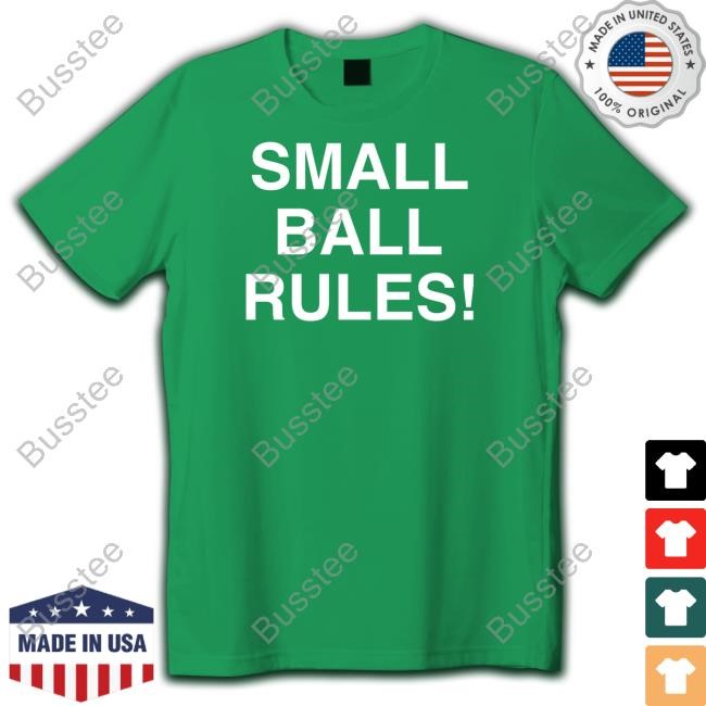 Obvious Shirts Small Ball Rules Hoodie