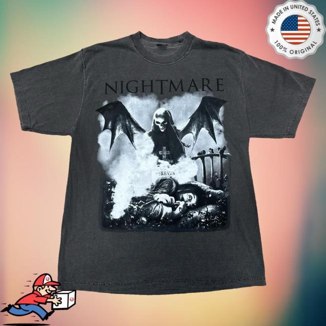 A7x World Merch Nightmare Garment Dye Hoodie