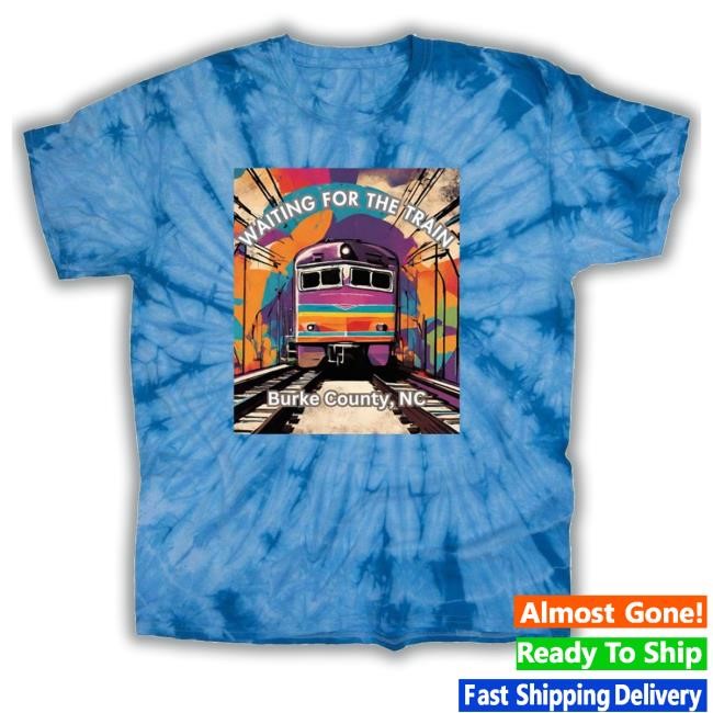 Official Summer Waiting For The Train Merch Tie Dye Hoodie Sweatshirt