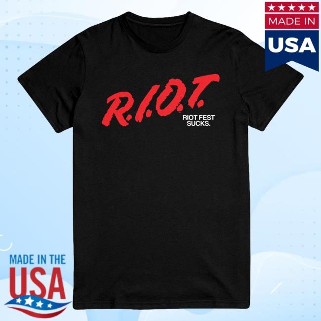 Official Riot Fest Merch Dare Lineup Shirts