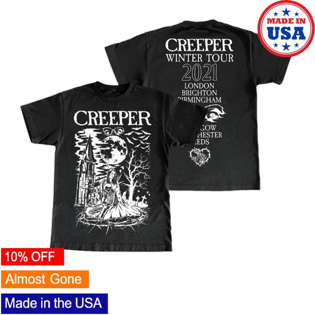 Creepercult Store Winter 2021 Tour Crewneck Sweatshirt