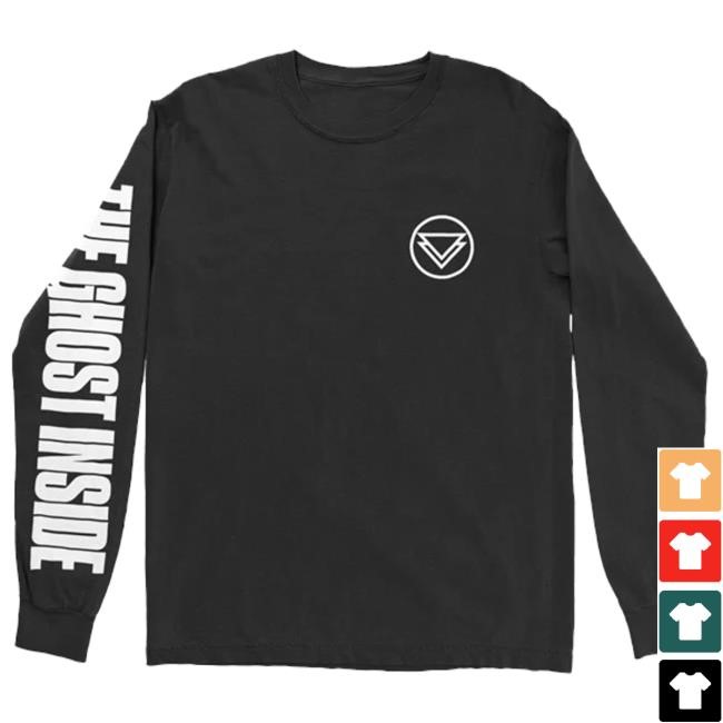 The Ghost Inside Merch Tracklist Long Sleeve Tee (Black) Hoodie