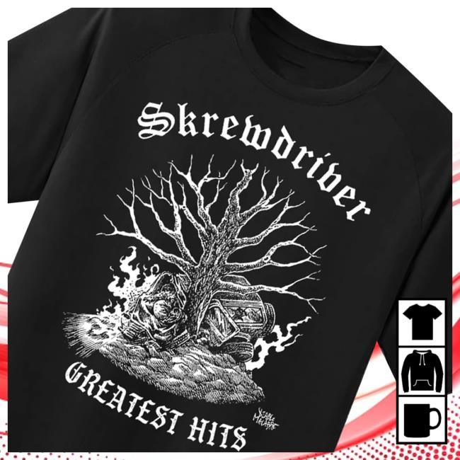 Punk With A Camera Merch Store Screwdriver's Greatest Hits - Diablo Macabre T-Shirt