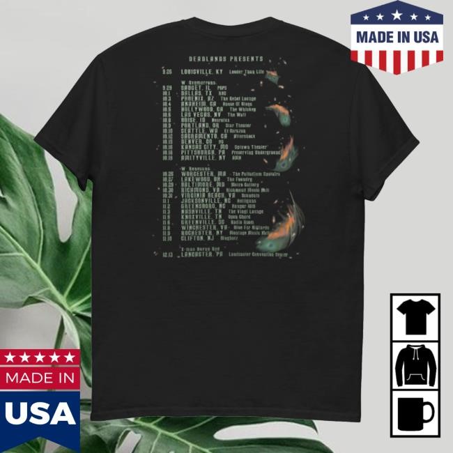Deadlands Merch Store Tour 2024 Shirt