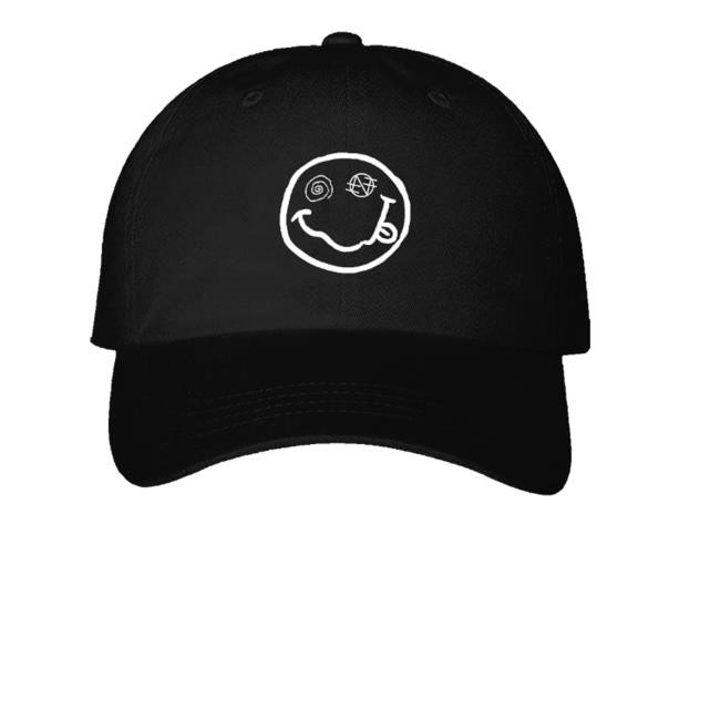 Sacred Deer Merch Whirr And Nothing Smiley Hat
