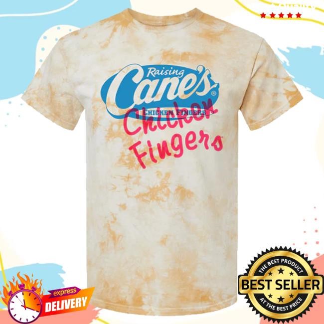 Raising Canes Gear Merch Vibrant Logo Tie Dye Long Sleeve Shirt