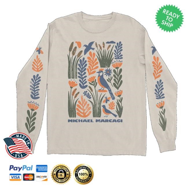 Michael Marcagi Music Merch Nature Collage Hoodie