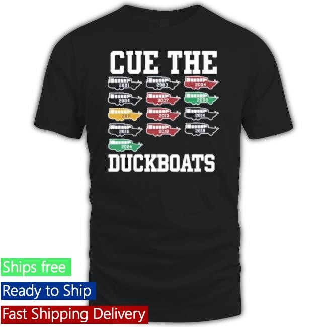 Trending Boston Cue The Duckboats 2024 Champions New Shirt