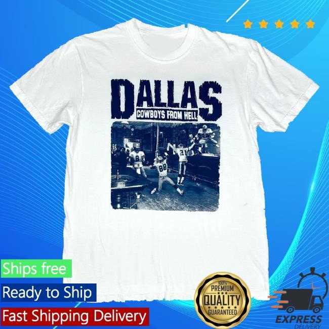 Official Fsg Prints Merch Dallas Cowboys From Hell Hoodie