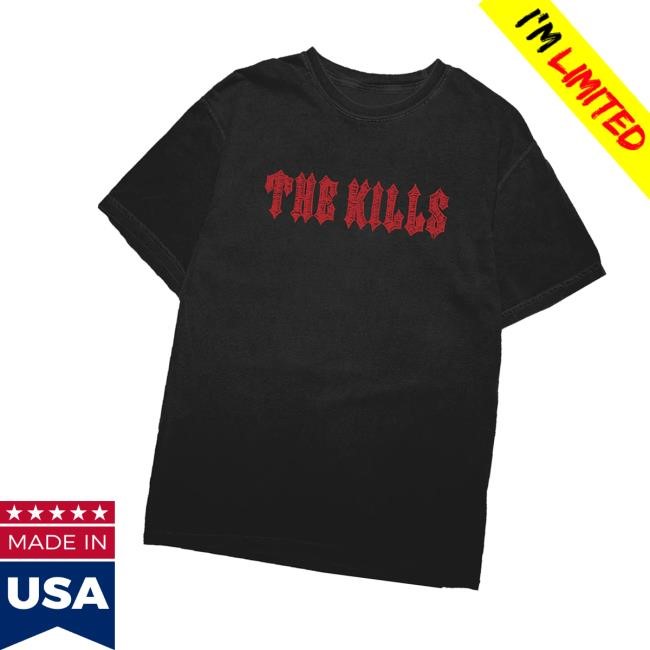 The Kills Merch Store Shop Red Logo Sweatshirt