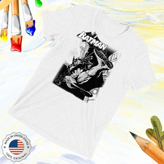 Trending Dc Shop Merch Batman Hush Pencils Tri-Blend T-Shirt