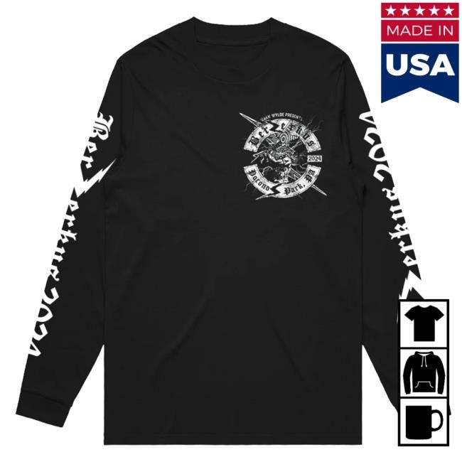 Black Label Society Merch Berzerkus 2024 Longsleeve Tee Shirt