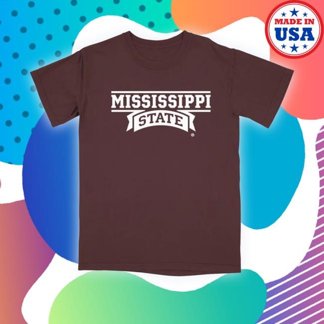 B-Unlimited Mississippi State Stacked Logo T-Shirt