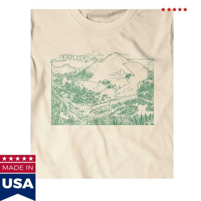Mcelroy Merch Store Shop Kepler Map Shirt