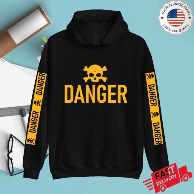 Hangovergang Official Merch Danger Hoodie Sweatshirt