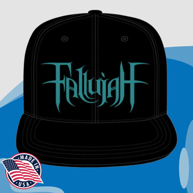 Indie Merch Store Fallujah Blue Logo Cap