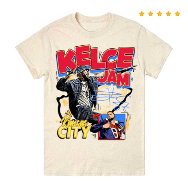 Original Tk X Kelce Jam "Jam" Party Collab Tee Shirt Tru Kolors Shop