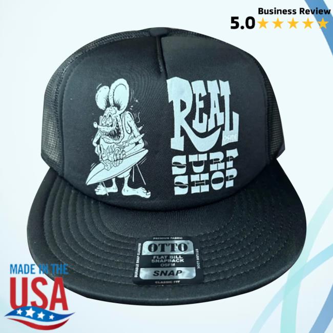 Real Surf Shop Ghost Shaper Fink Twill Hat