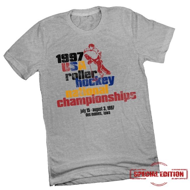 Oldschoolshirts Merch Shop 1997 Usa Roller Hockey National Championships Shirts