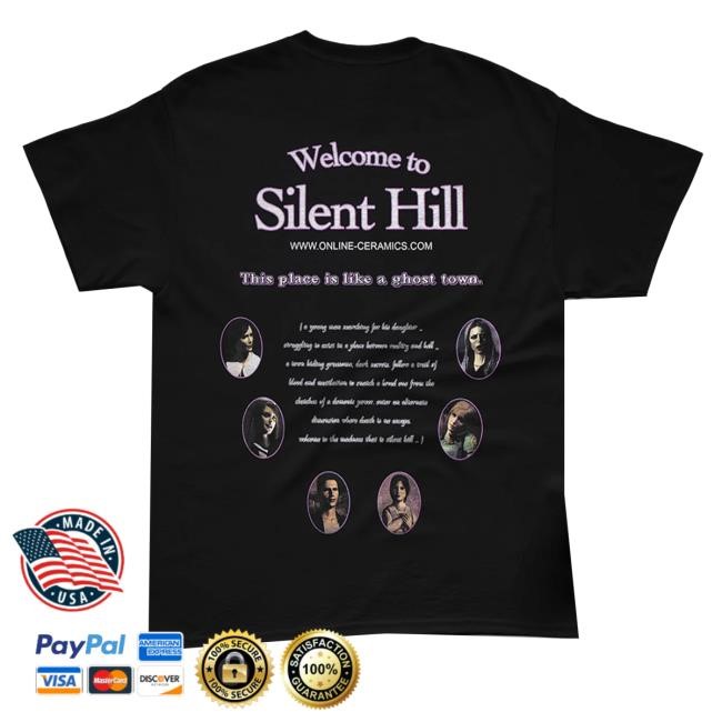 Official Konami Shop Welcome To Silent Hill Black Sweaters