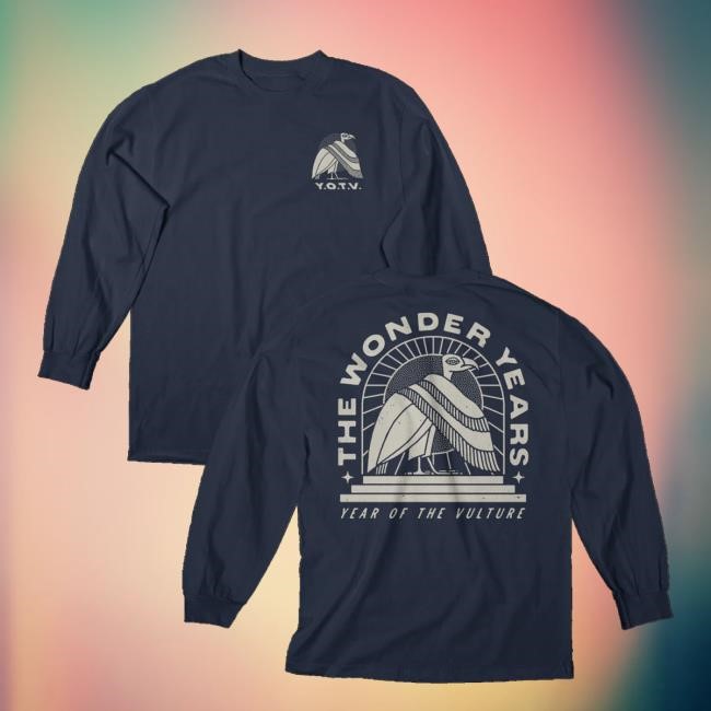 The Wonder Years Store The Wonder Years Year Of The Vulture Long Sleeve Shirt
