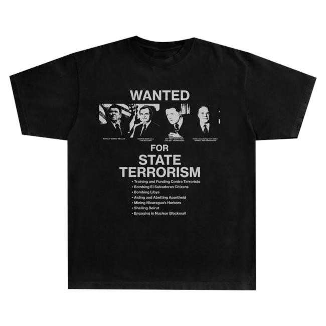Official Dogmeat's Town Merch State Terrorism T-Shirt