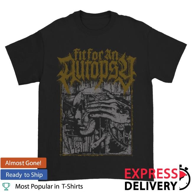 Trending Fit For An Autopsy Merch Store Tnti Tour Tee - Black Tee Shirt
