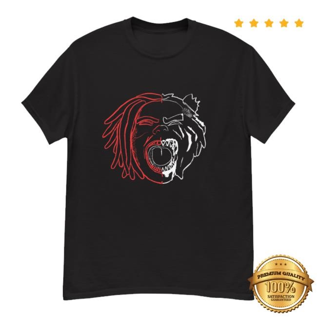 300 Merch Shop Store Official Half Tee Half Beast Hoodie