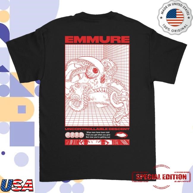 Emmurecult Store Emmure Anime T-Shirt, Hoodie, Tank Top, Sweater And Long Sleeve T-Shirt Downright Merch