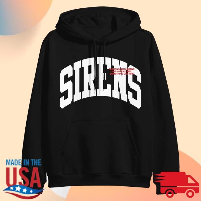 Sirens Merch Siren Sleeping With Sirens This Should Feel Something Like Fire Tank Top