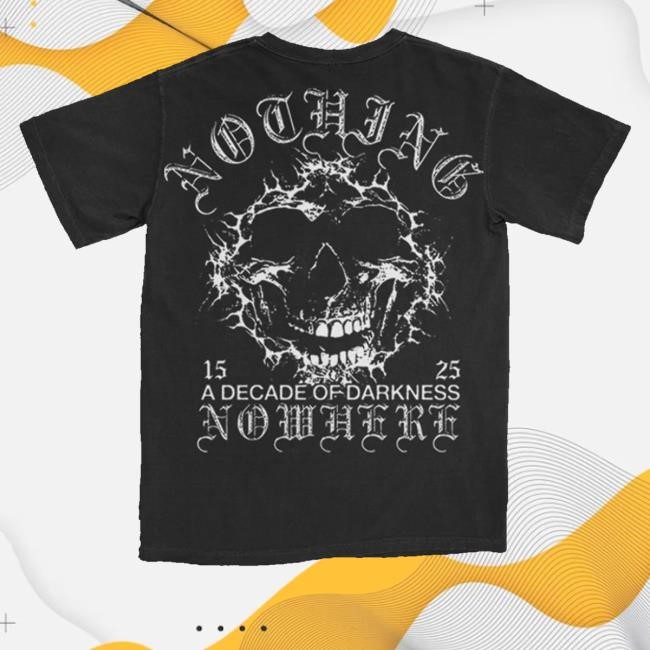 No Thing No Where Merch Decade Of Darkness Classic Shirt