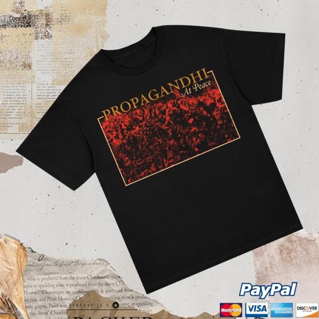 Propagandhi Merch At Peace Album Long Sleeve T Shirt