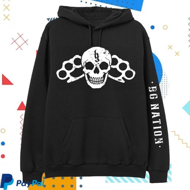 Official Brantley Gilbert Merch Skull & Knuckles Tour Shirts