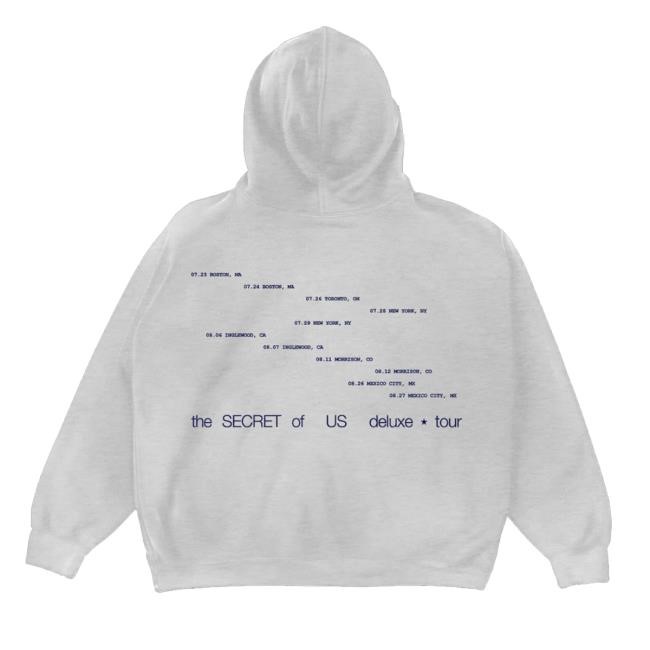 Gracie Abrams Shop Merch Store Secret Tour Heather Grey Star Classic Shirt