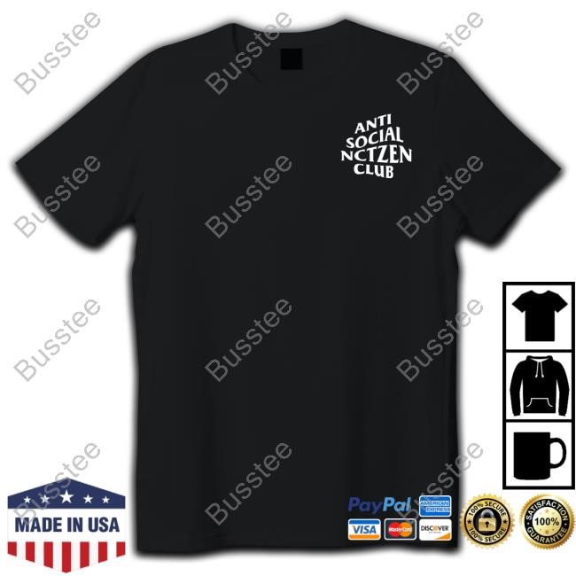 Hon_Eyyyyyy Anti Social Nctzen Club Hooded Sweatshirt