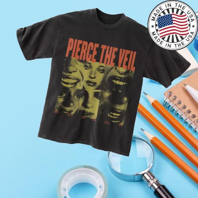 Pierce The Veil Faces Collage Boyfriend Fit Girls Unisex Sweatshirt