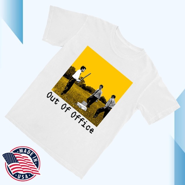 Trending Shitheadsteve Merch Out Of Office Field Funny Shirt White
