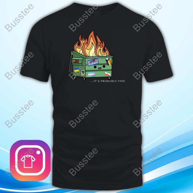 Shipwreck Harris It's Probably Fine 2024 T Shirt