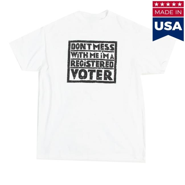 Zappa Store Merch Registered Voter Classic Shirt