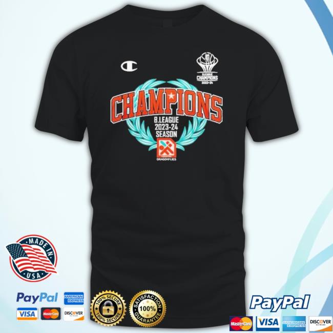 Original Hiroshima Dragonflies Champions B.League Hoodie Sweatshirt