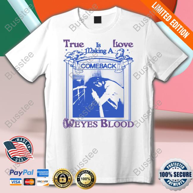 Weyes Blood Merch True Love Long Sleeve Tee